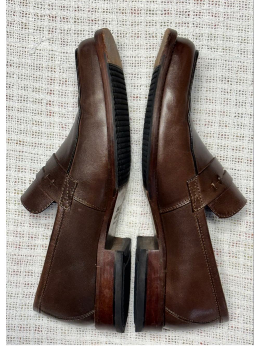 Johnston & Murphy Men's Ainsworth Square Toe Calfskin Penny Loafer SZ 9M GUC - Picture 3 of 11